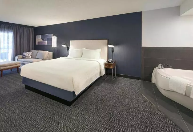 اتاق استاندارد با تخت بزرگ, Courtyard By Marriott Toronto Mississauga/meadowvale