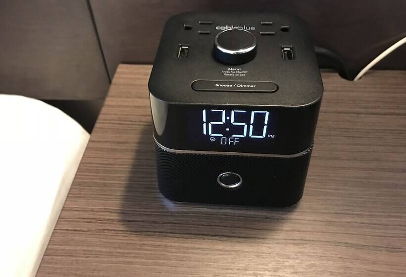 ダブルベッドスタンダードルーム, La Quinta Inn By Wyndham Vancouver Airport