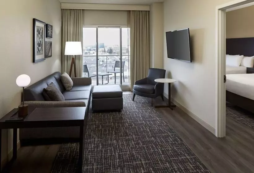 2 Bedroom Suite with Balcony, Residence Inn By Marriott Montreal Airport