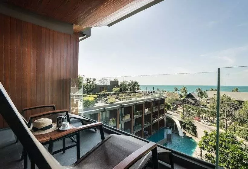 اتاق لوکس با چشم‌انداز دریا, Kc Grande Resort Koh Chang