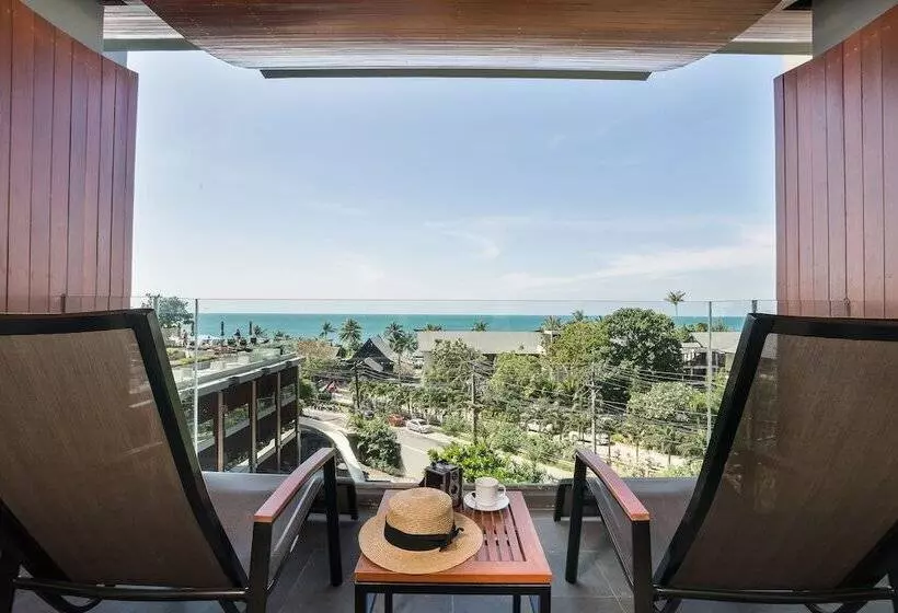 اتاق لوکس با چشم‌انداز دریا, Kc Grande Resort Koh Chang