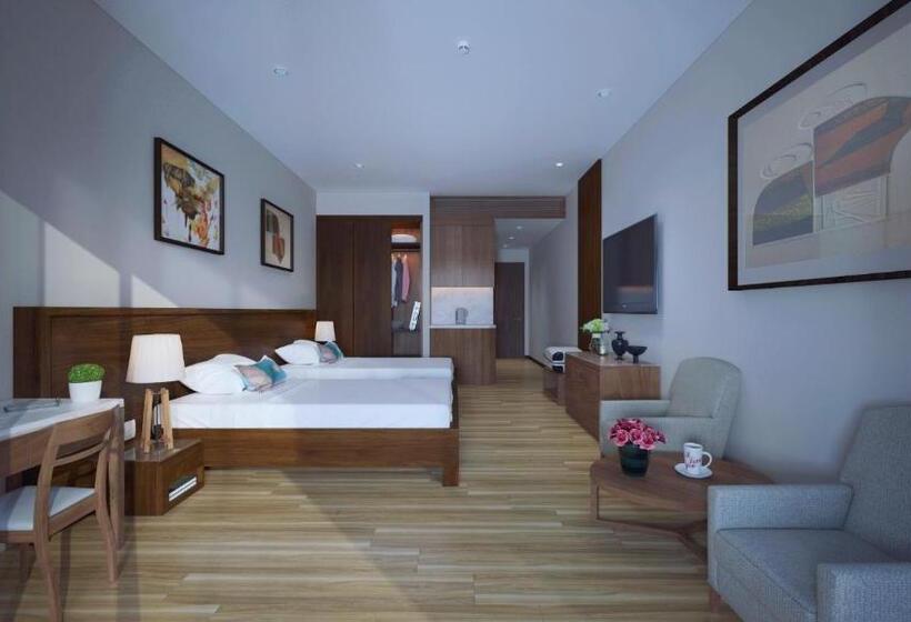 اتاق لوکس با چشمانداز باغ, Phu Hai Beach Resort & Spa Phan Thiet