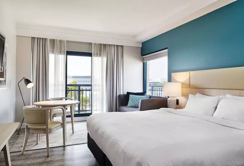 ダブルベッドスタンダードルーム, Courtyard By Marriott Sydney North Ryde