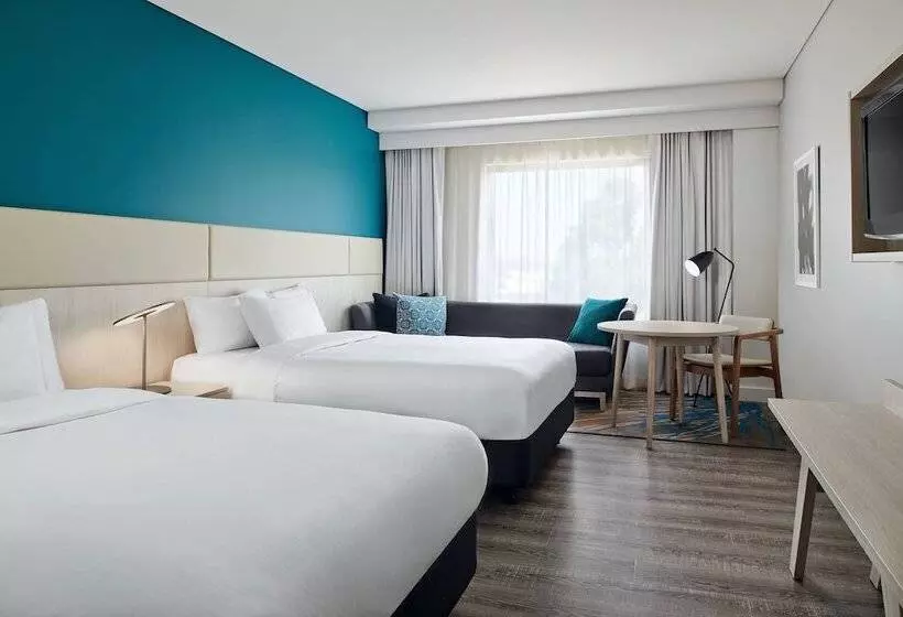 2ダブルベッドのスタンダードルーム, Courtyard By Marriott Sydney North Ryde