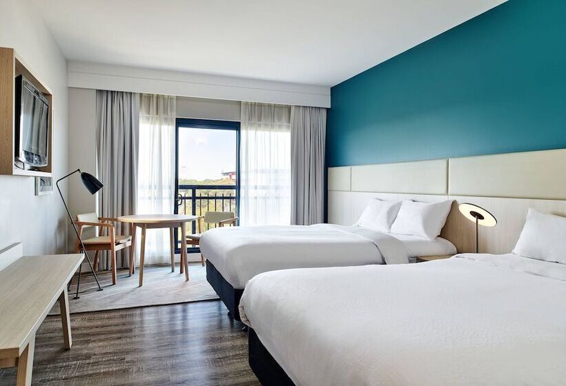 带2个双人床的标准工作室, Courtyard By Marriott Sydney North Ryde