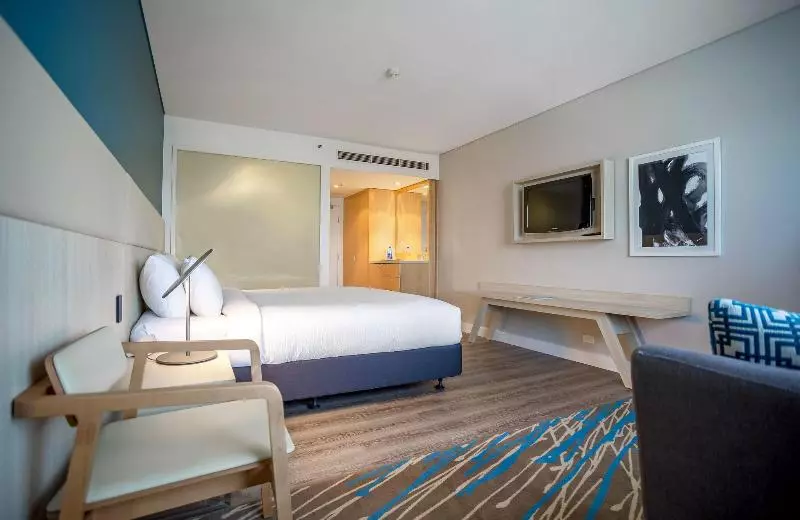 キングサイズベッドのスタンダードルーム, Courtyard By Marriott Sydney North Ryde