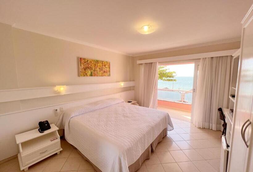 غرفة ديلوكس مطلّة علي البحر, Pousada Vila Do Coral