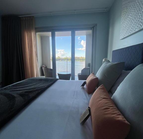 חדר סטנדרט נוף לאגם, Nagambie Waterfront Motel