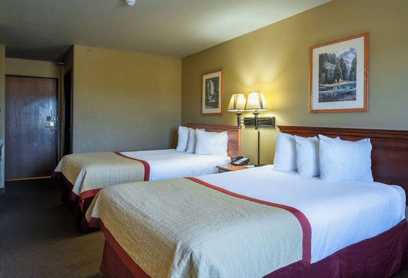 غرفه قياسيه سريرين مزدوجين, Pinedale Hotel & Suites