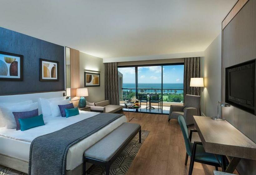 חדר דלוקס צדדי נוף לים, Susesi Luxury Resort