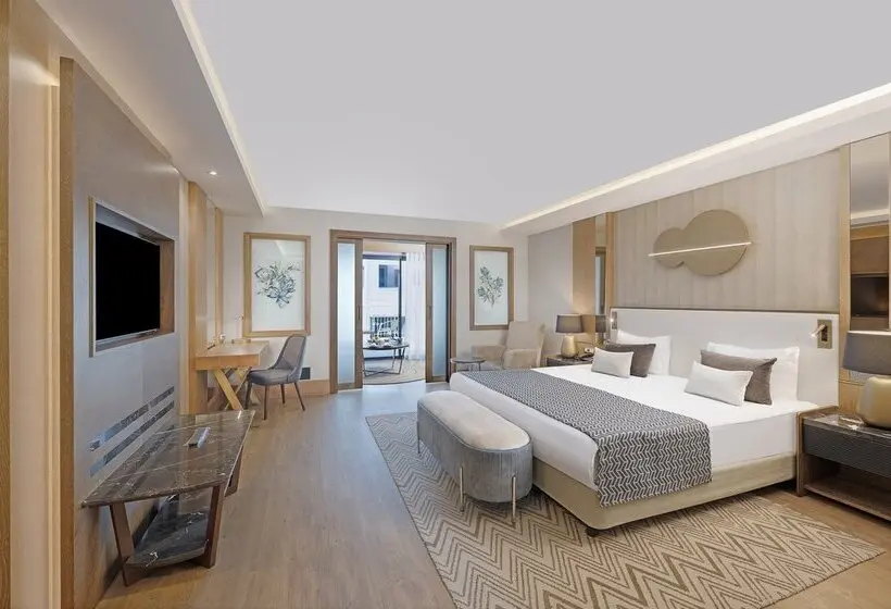 プールの見えるデラックスルーム, Susesi Luxury Resort