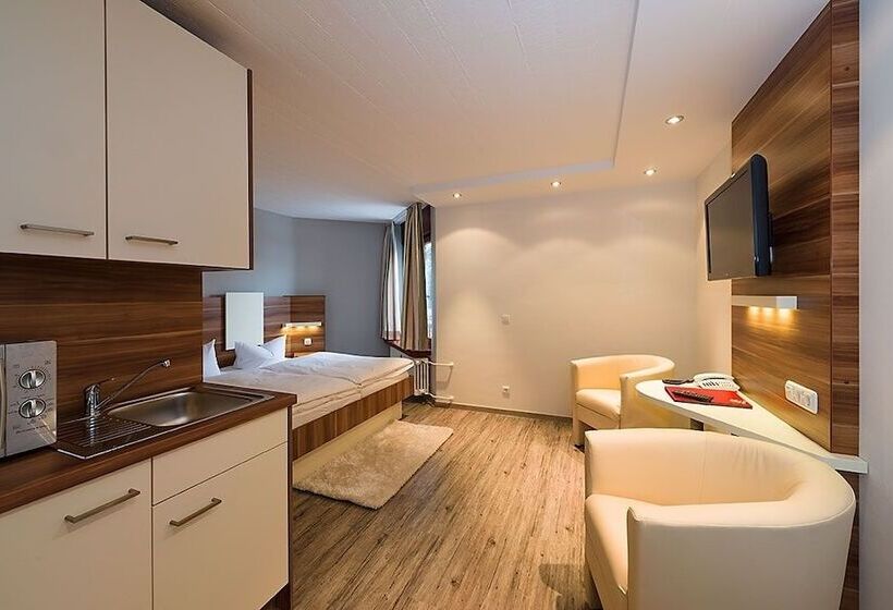 Quarto Superior, Central Hotel Apart München