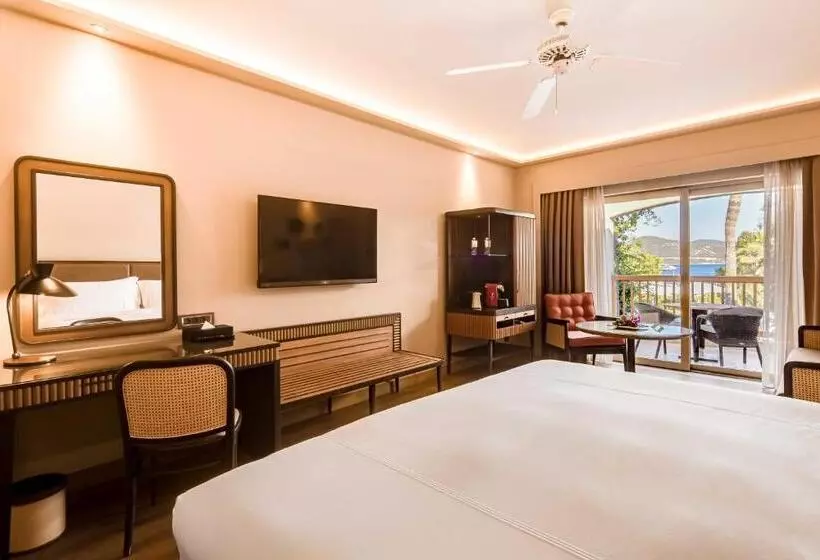 キングサイズベッドのデラックスルーム, Divan Bodrum Palmira