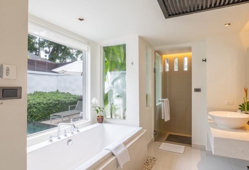 فيلا ديلوكس غرفة نوم واحدة مطلة على البحر, The Racha