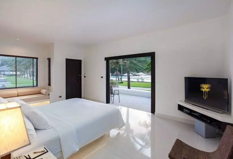 Deluxe-villa 1 Makuuhuone Merinäkymä, The Racha