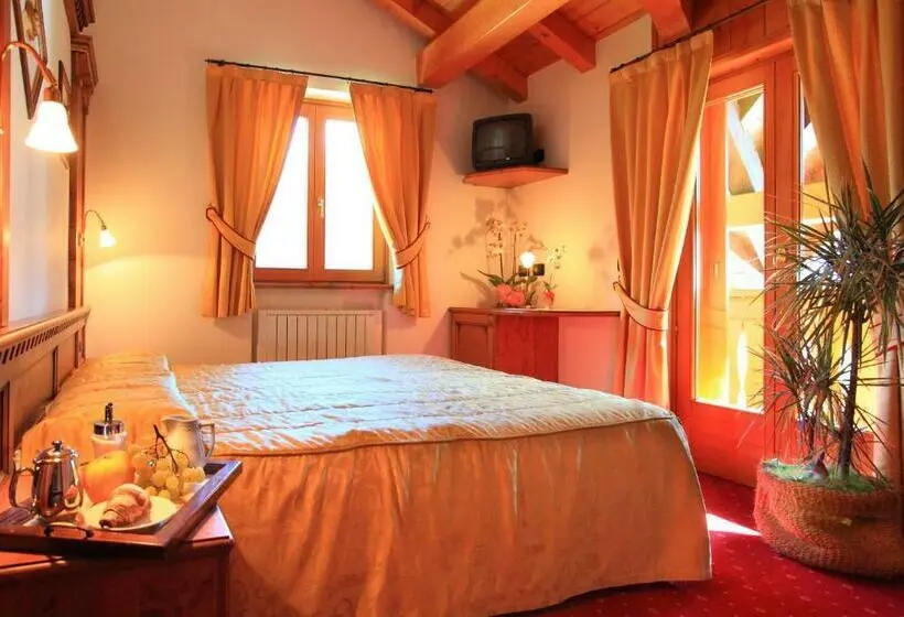 マウンテンビューデラックスルーム, Albergo Garnì Maso Mistrin