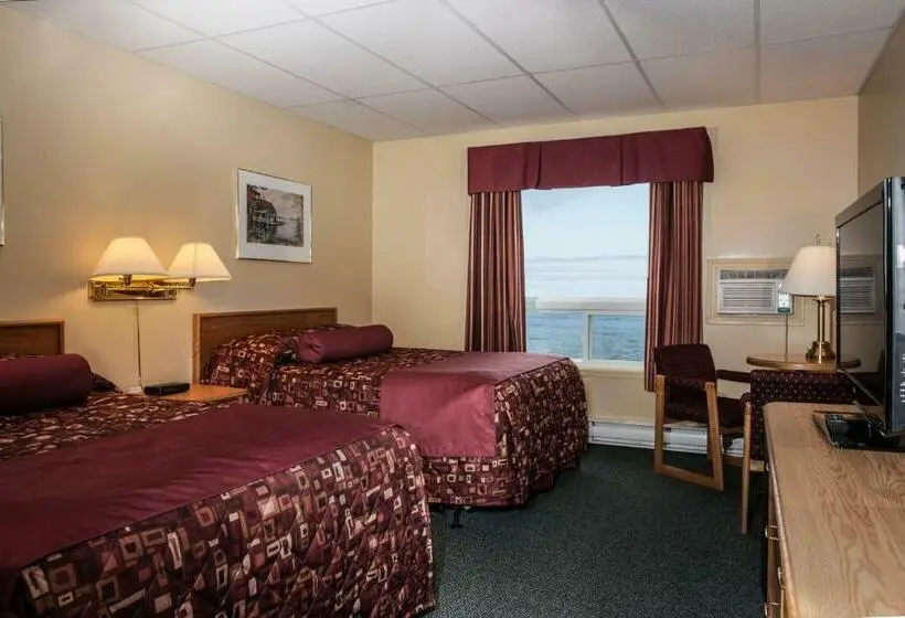 ２ダブルベッドのスタンダードルーム, Shallow Bay Motel & Cabins Conference Centre