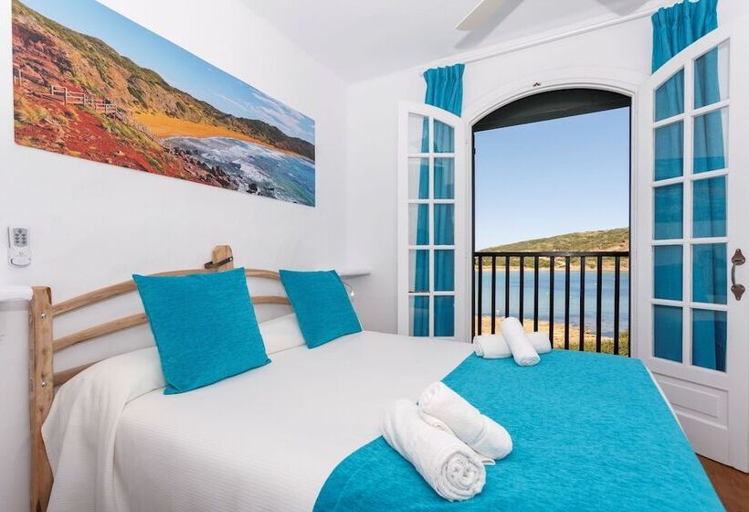 شقة غرفتين نوم إطلالة جانبية على البحر, Carema Garden Village