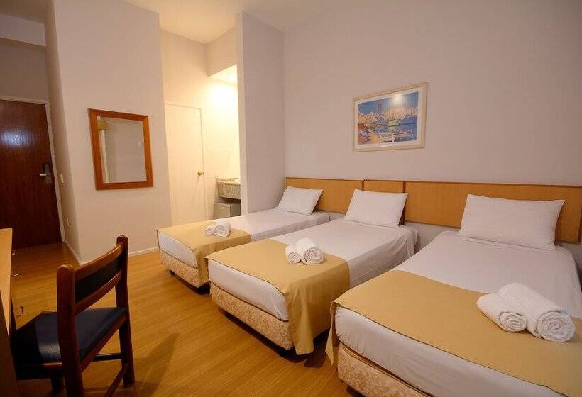 스탠다드 트리플 룸, Fênix Hotel Limeira