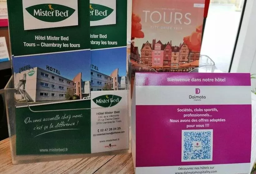 اتاق استاندارد سه نفره, Mister Bed Chambray Les Tours