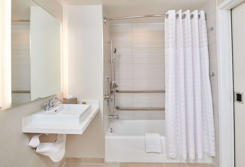 장애인용 디럭스룸, Doubletree By Hilton Irvine   Spectrum