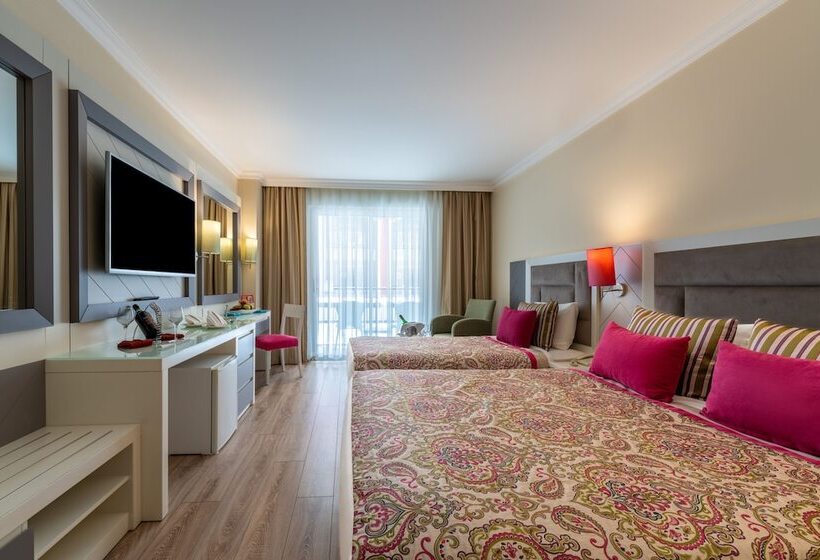 标准间侧面带海景, Orange County Belek