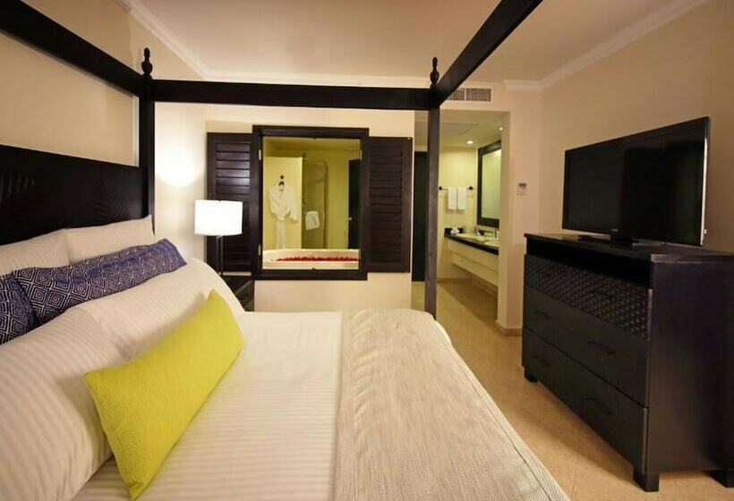 带大床的豪华间, Dreams Playa Bonita All Inclusive