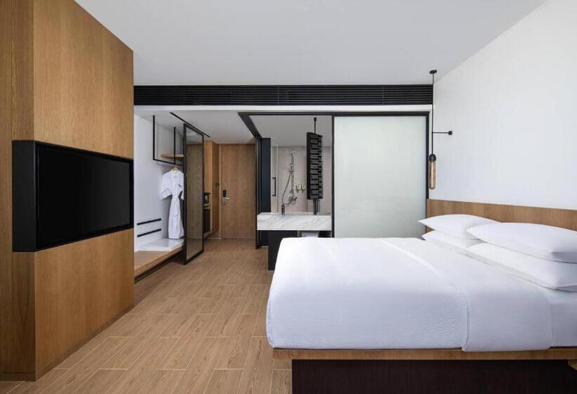 キングサイズベッドのスタンダードルーム, Fairfield By Marriott Guiyang Guanshanhu