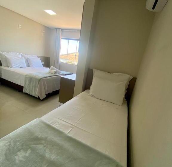 Номер Стандарт Трехместный, Pousada Belvedere