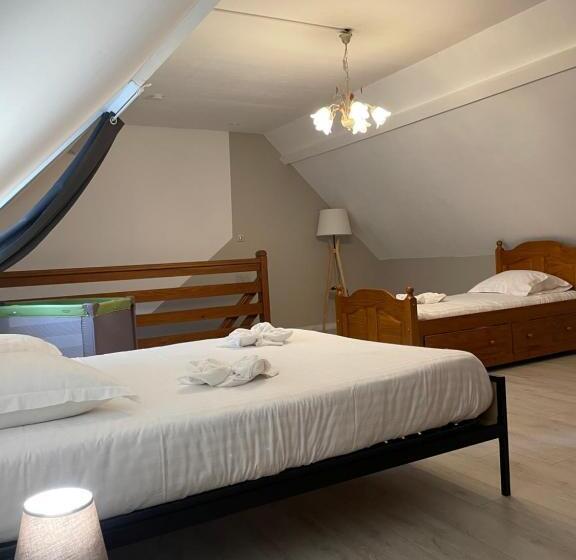 דירת חדר, Logis Hôtel  Restaurant Le Relais Guillaume De Normandy