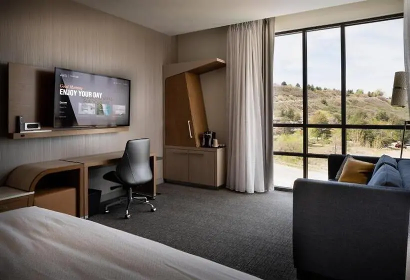 キングサイズベッドのスタンダードルーム, Courtyard By Marriott Salt Lake City Cottonwood