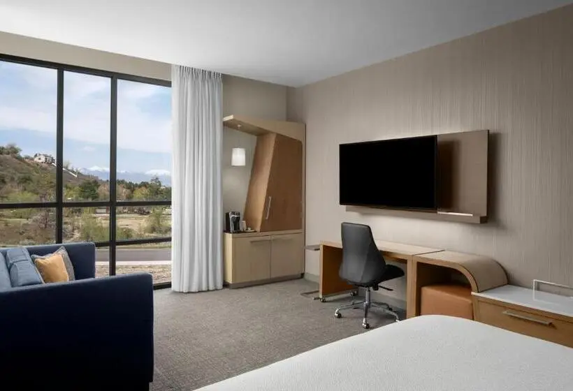 キングサイズベッドのスタンダードルーム, Courtyard By Marriott Salt Lake City Cottonwood