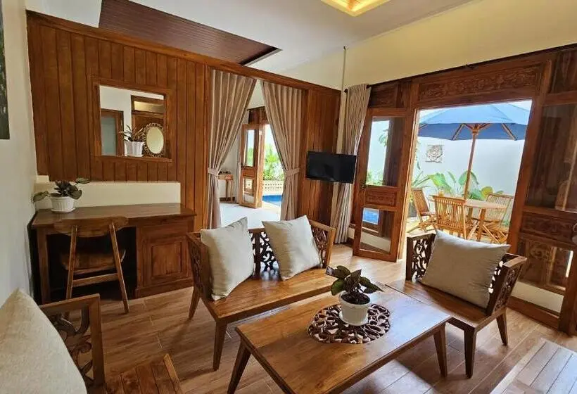 Villa 1 Quarto com piscina, Jepara Garden Resort