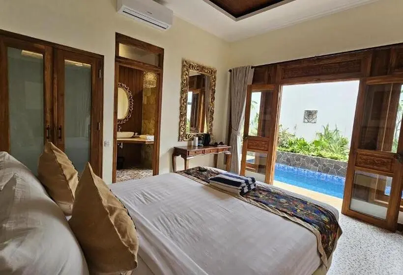 Villa 1 Quarto com piscina, Jepara Garden Resort