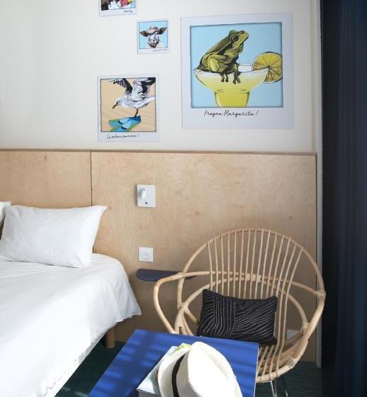 Номер Стандарт Двуспальная Кровать Вид на Море, Ibis Styles Deauville Villers Plage