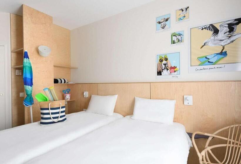 Номер Стандарт Двуспальная Кровать Вид на Море, Ibis Styles Deauville Villers Plage