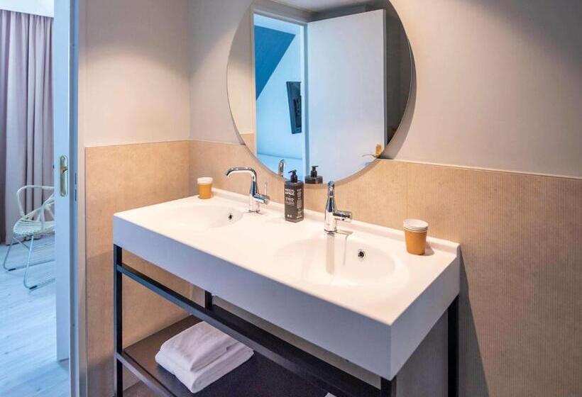 带1个卧室带花园景观的公寓, Ibis Styles Deauville Villers Plage