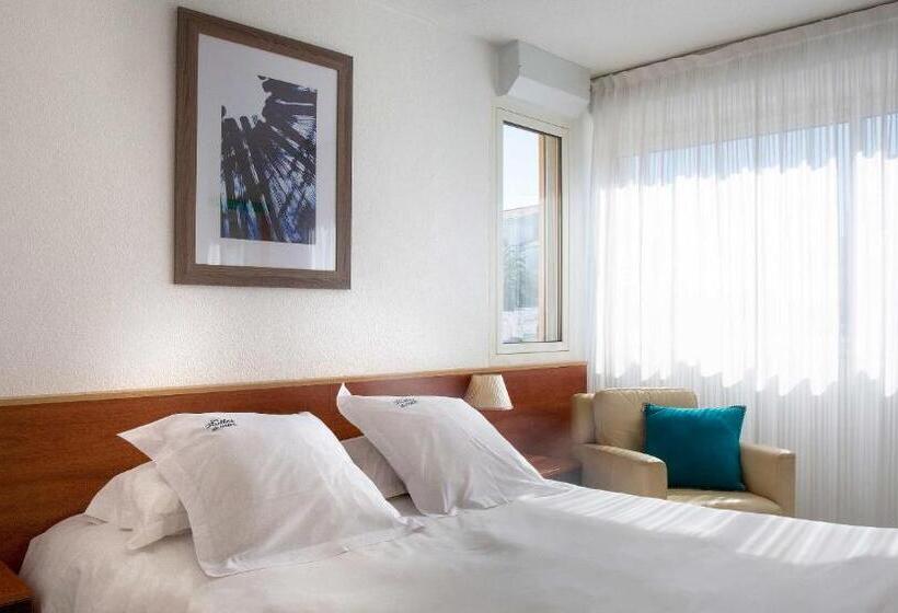 آپارتمان 1 خوابه با چشم‌انداز استخر, Hotel Les Bulles de Mer
