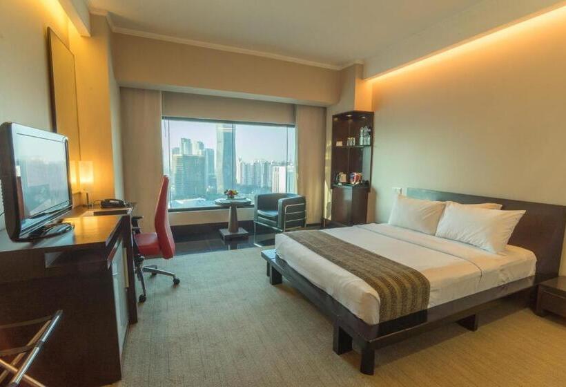 キングサイズベッドのエクゼクティブルーム, Manhattan Hotel Jakarta