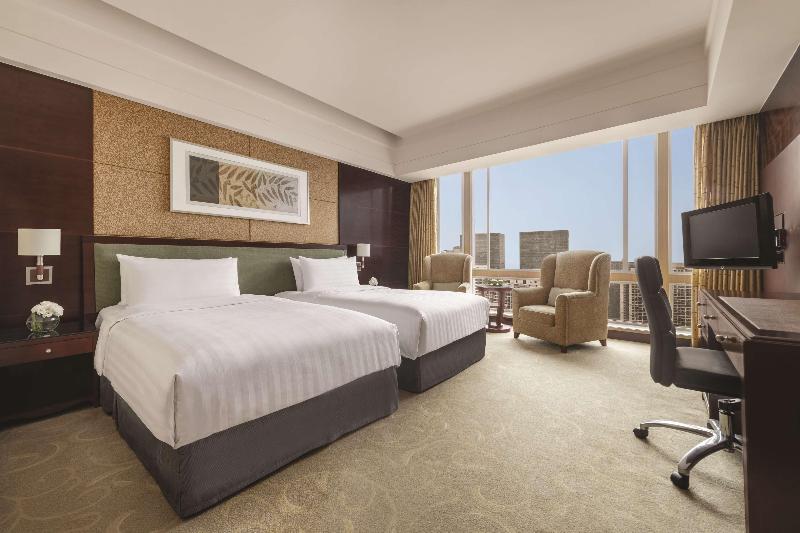 غرفة ديلوكس مطلة على المدينة, Shangrila Chengdu