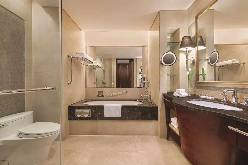 シティビューのデラックスルーム, Shangrila Chengdu