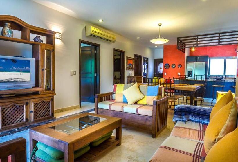 テラス付き1ベッドルームアパートメント, Paseo Del Sol Condohotel By Bvr