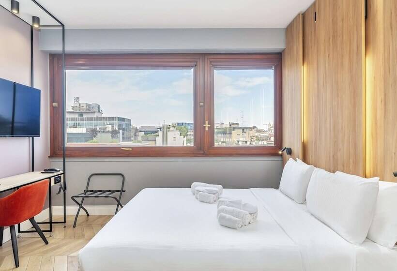اتاق استاندارد با تراس, B&b Hotel Milano City Center Duomo