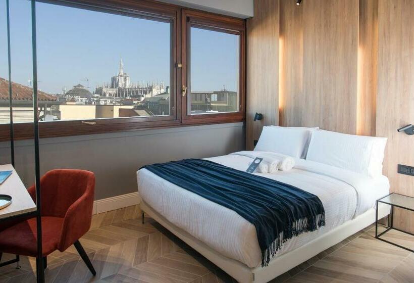 Standardrum med Terrass, B&b Hotel Milano City Center Duomo