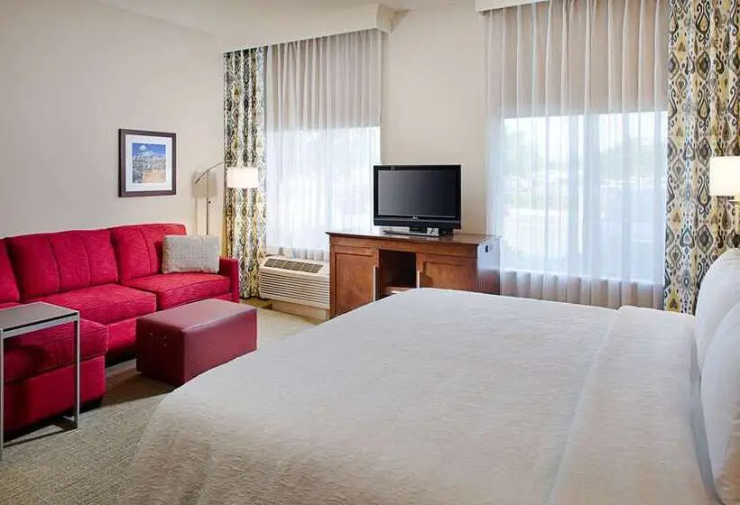 キングサイズベッドのスイートルーム, Embassy Suites By Hilton Charleston Harbor Mt. Pleasant