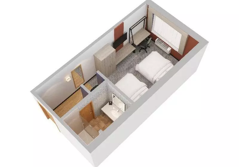 اتاق لوکس با چشم‌انداز استخر, Deevana Plaza Phuket   Sha Extra Plus