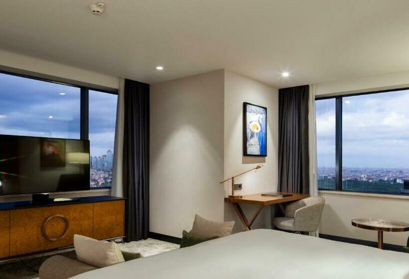 キングサイズベッドのエクゼクティブルーム, Hilton Istanbul Maslak