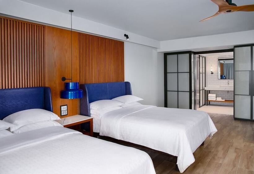 ２ダブルベッドのスタンダードルーム, Sheraton Fiji Golf & Beach Resort