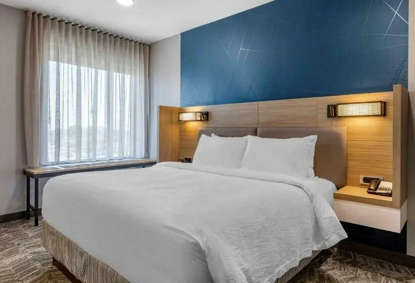 キングサイズベッドのスイートルーム, Springhill Suites By Marriott Anaheim Placentia Fullerton