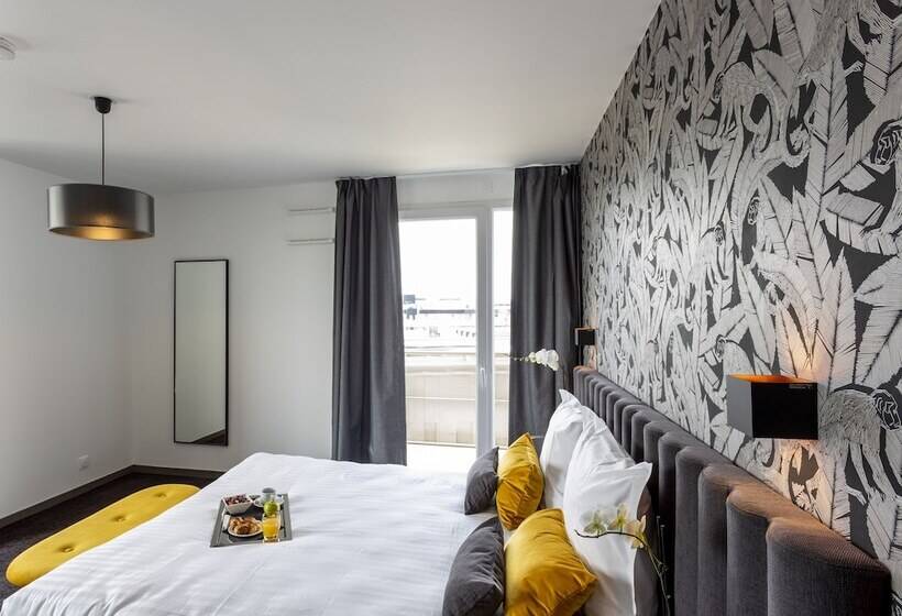 Студия Стандарт, Nemea Appart Hotel Europe Velizy Villacoublay
